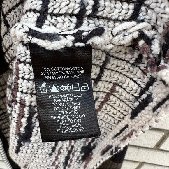 NIC+ZOE Perks Cardy Colorblock Knit Space Dye Cardigan - Picture 10 of 11